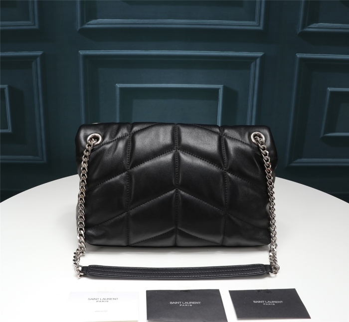 YSL Lou Lou Puffer Women Shoulder Bags Size 29*17*11cm