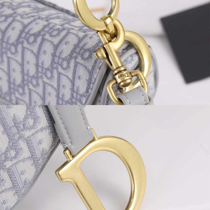 Dior Saddle Bags With Strap for Women Size 25.5*20*6.5cm