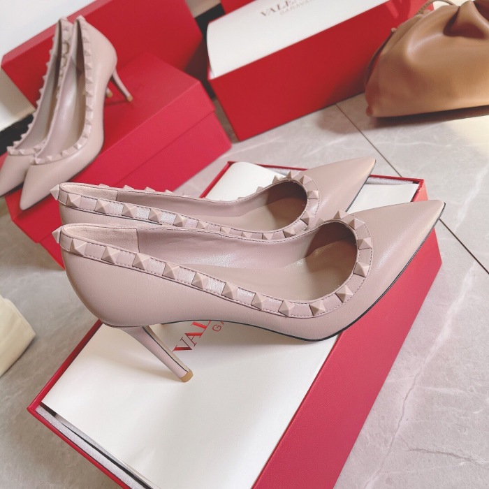 Valentino Rockstud Patent-Leather Pumps Size 35-41 8-Color