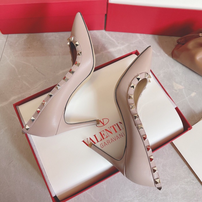 Valentino Rockstud Patent-Leather Pumps Size 35-41 8-Color