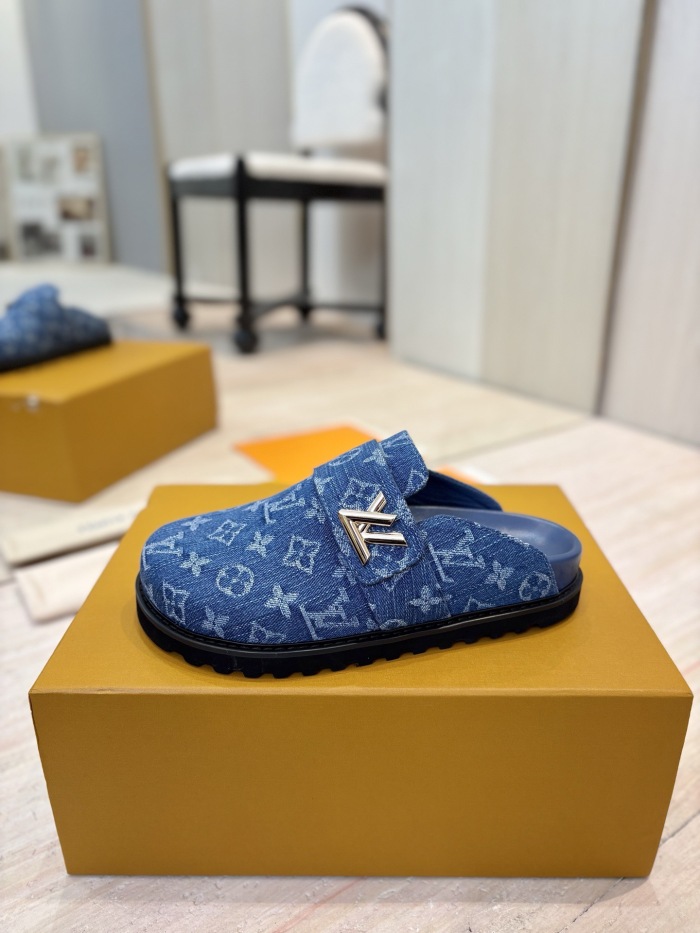 Louis Vuitton Pool Pillow Flat Comfort Slippers Size 36-46