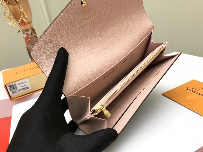 Louis Vuitton Women Wallet M60114 Size 19*10cm
