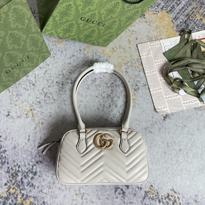 Gucci Women Shoulder Bags Size 25.5*15.5*6.5cm