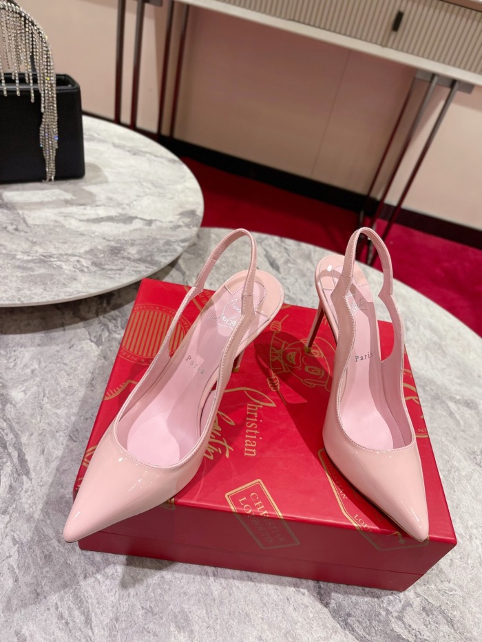 Christian Louboutin Hot Chick Sling Pumps Size 35-41 3-Color