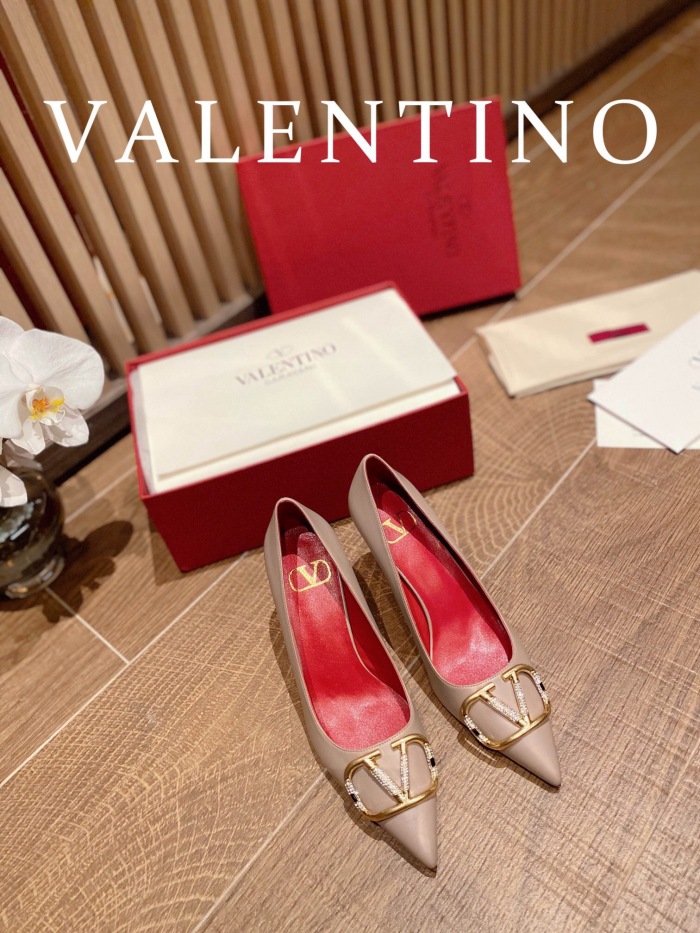 Valentino Vlogo Signature Slingback Pumps Size 35-41 4-Color