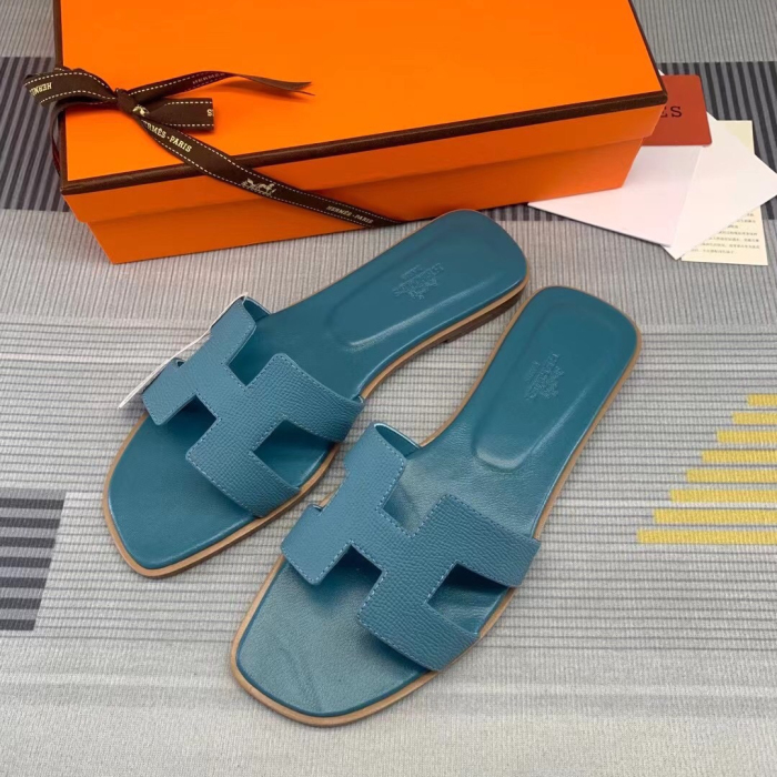 Hermes Oran Slippers Size 35-41  14-Color
