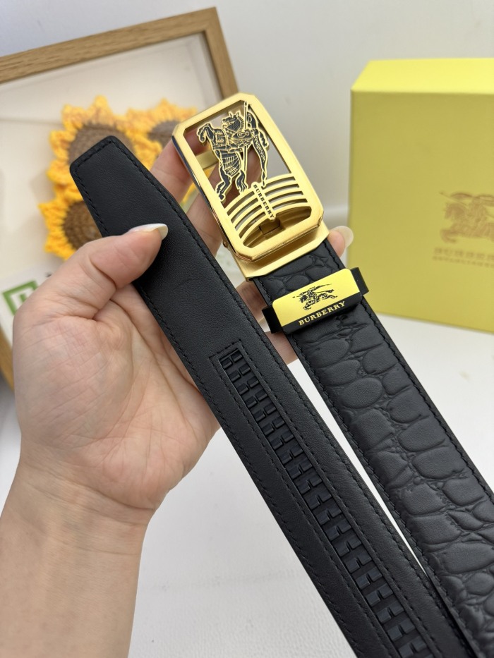 Burberry Men Belt Width 3.5cm