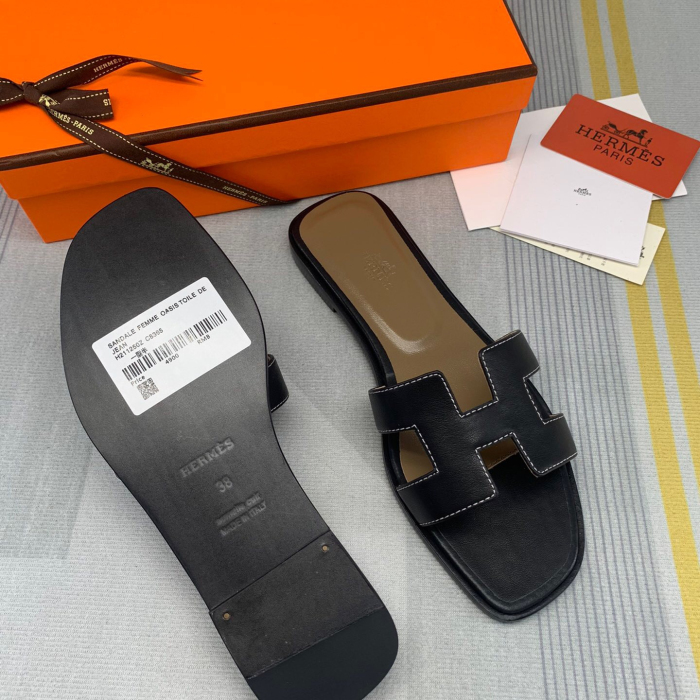 Hermes Oran Slippers Size 35-41  11-Color