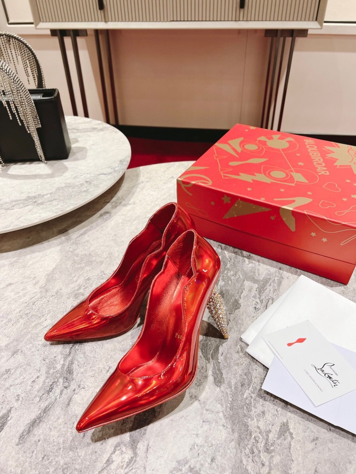 Christian Louboutin Lipstrass Pumps Size 35-41 2-Color
