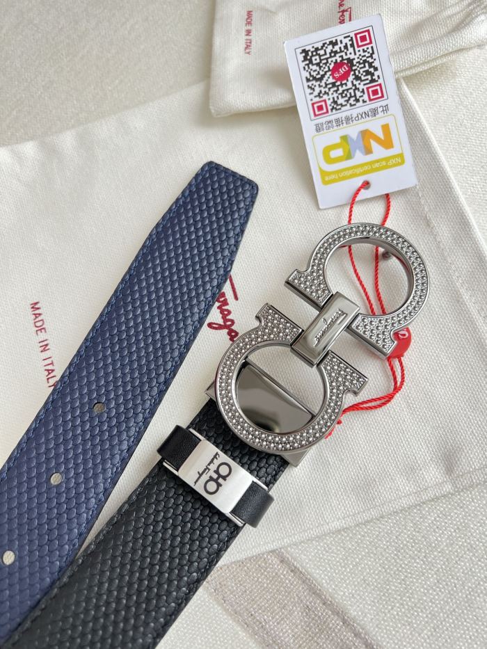 Ferragamo Men Belt Width 3.5cm