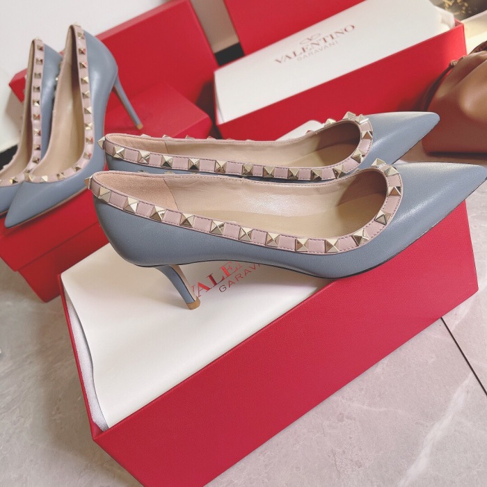 Valentino Rockstud Patent-Leather Pumps Size 35-41 8-Color