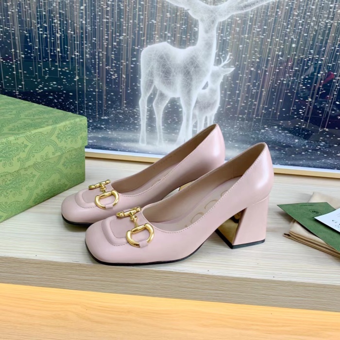 Gucci With Horsebit Pumps Size 35-41 4-Color