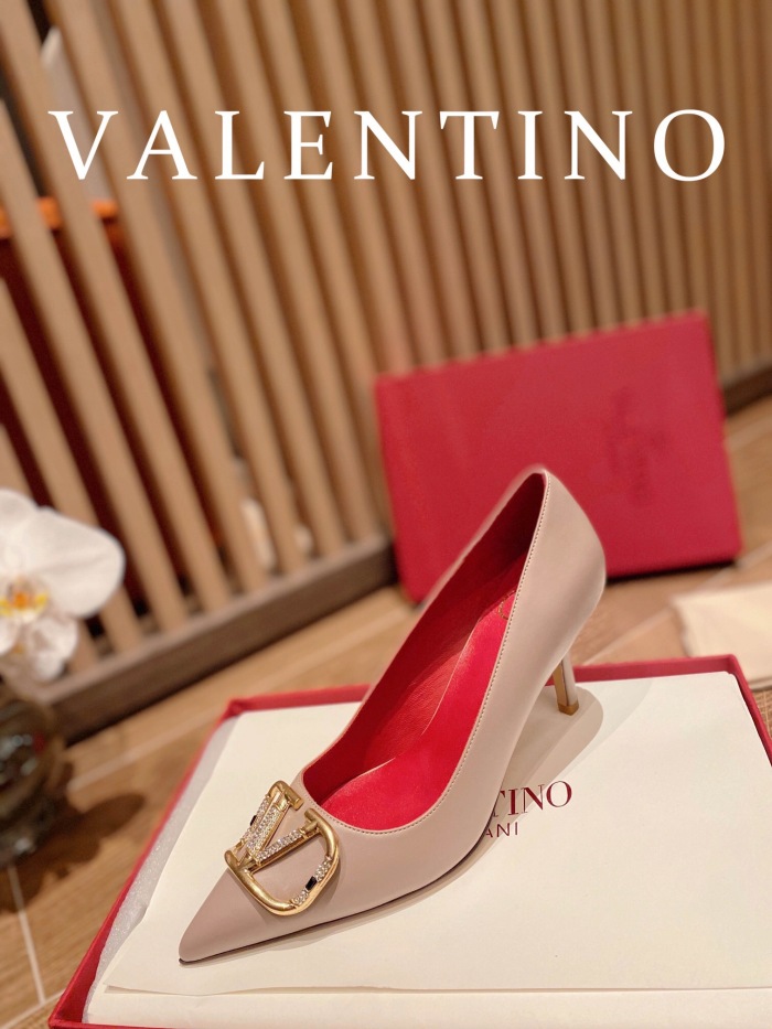 Valentino Vlogo Signature Slingback Pumps Size 35-41 4-Color