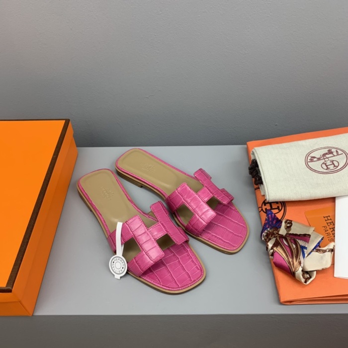 Hermes Oran Slippers Size 35-41  9-Color