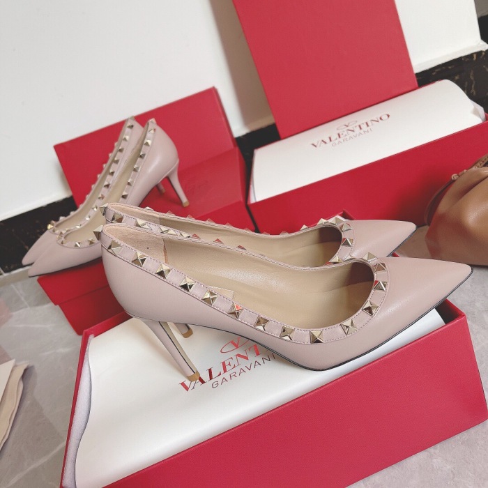 Valentino Rockstud Patent-Leather Pumps Size 35-41 8-Color