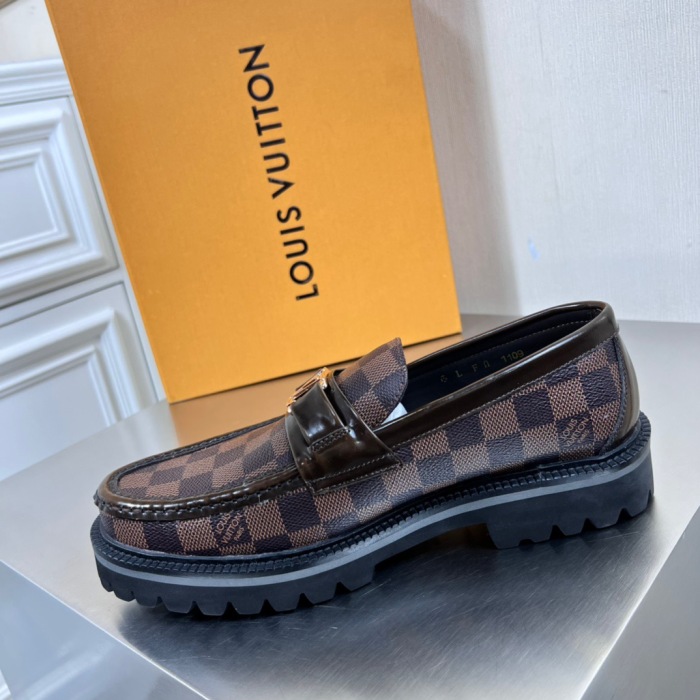 Louis Vuitton MAJOR LOAFER Moccasin Loafers Size 39-45 4-Color