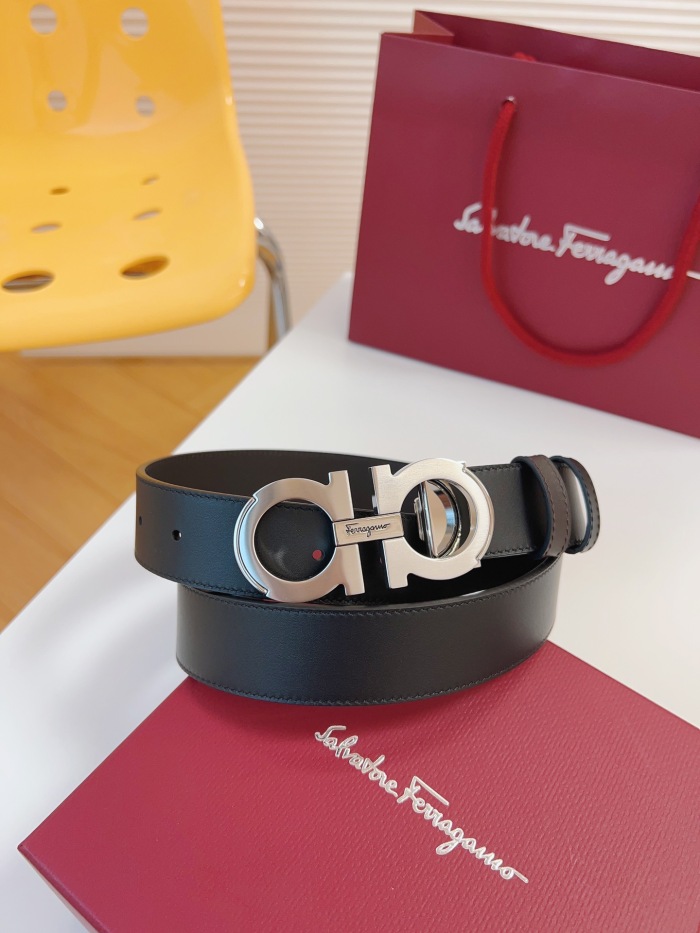 Ferragamo Men Belt Width 3.5cm