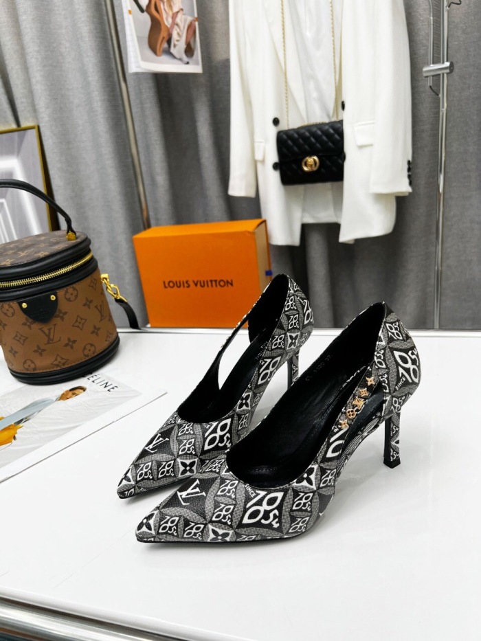 Louis Vuitton Signature Pumps Size 35-41 5-Color