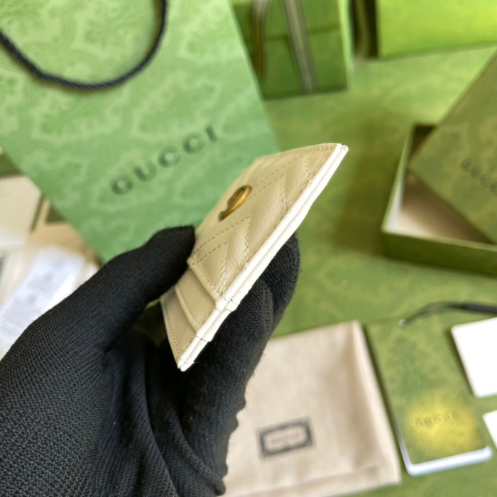 Gucci GG Marmont card case Size 10*7cm Style: 443127