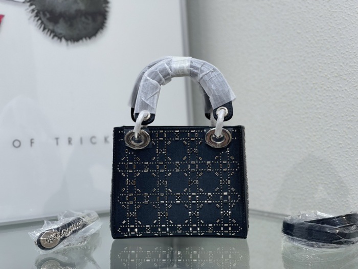 Dior Lady Women Shoulder Bags 17*15*7cm