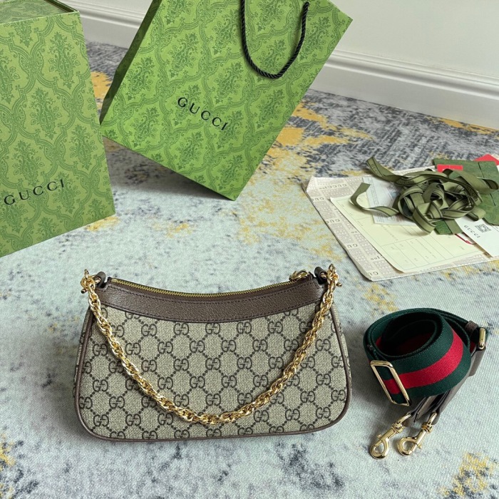 Gucci GG Ophidia GG Handbag for Women Size 25*15*6cm