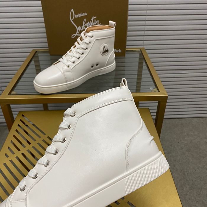 Christian Louboutin Louis High-Top Sneaker Size 36-46  8-Color