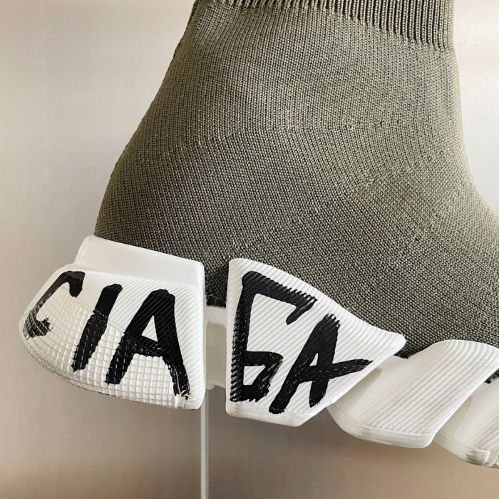 Balenciaga Speed 2.0 Graffiti Sneaker Size 35-45  5-Color