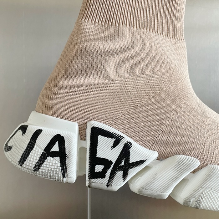 Balenciaga Speed 2.0 Graffiti Sneaker Size 35-45  5-Color