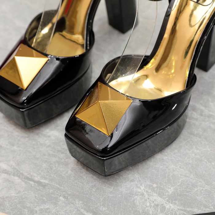 Valentino Open Toe Pumps Size 35-41 3-Color