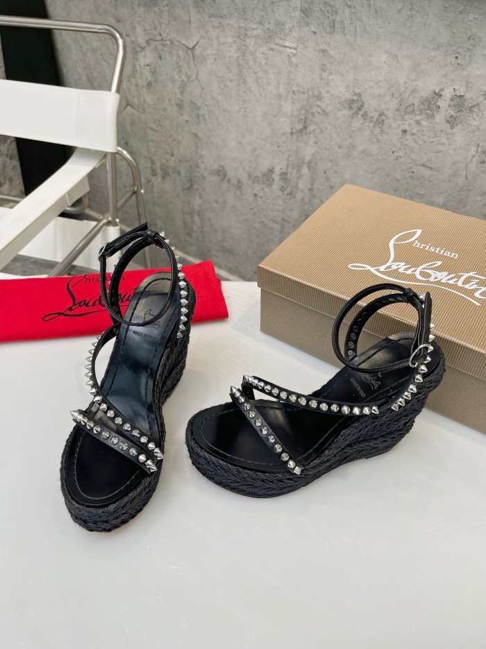 Christian Louboutin Mafaldina Zeppa Pumps Size 35-41 4-Color