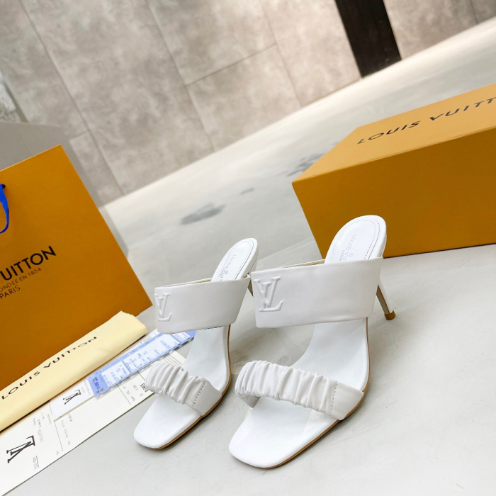 Louis Vuitton Drapy Pumps Size 36-41 Height 8.5cm   4-Color