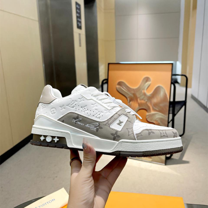 Louis Vuitton LV Trainer 3D #54 Signature Sneaker Size 36-46   6-Color