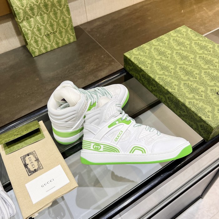 Gucci Basket Sneaker Size 36-45 6-Color