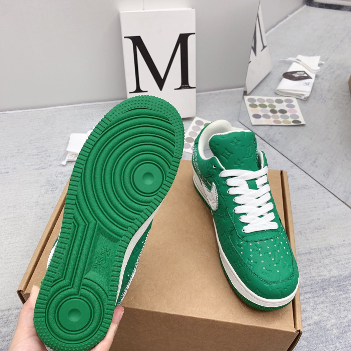 Louis Vuitton x Off White x Air Force 1 Sneaker Size 36-45   8-Color