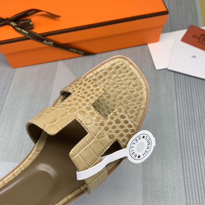 Hermes Oran Slippers Size 35-41  12-Color