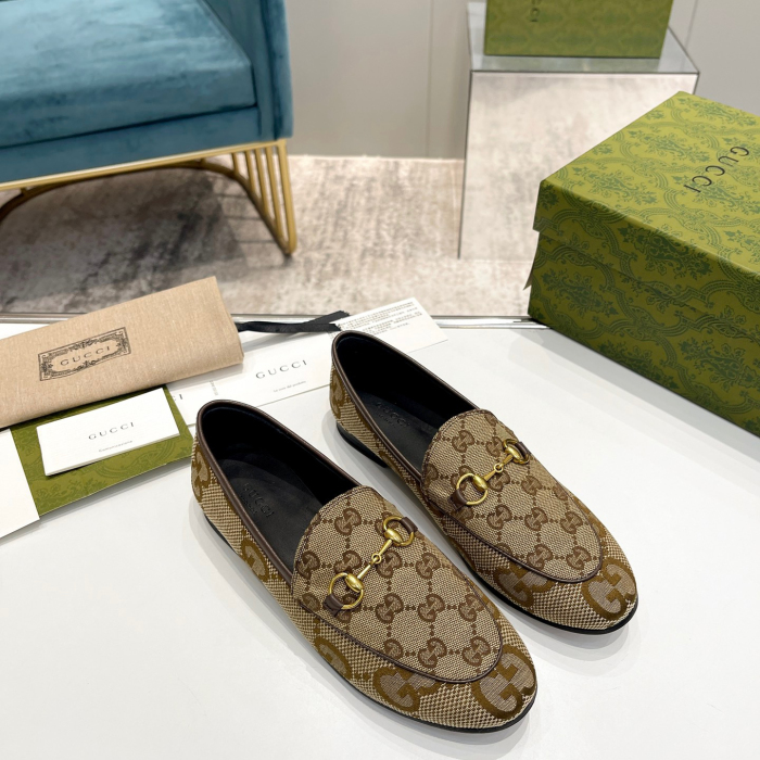Gucci Jordaan GG Flora Loafers Size 35-41 5-Color