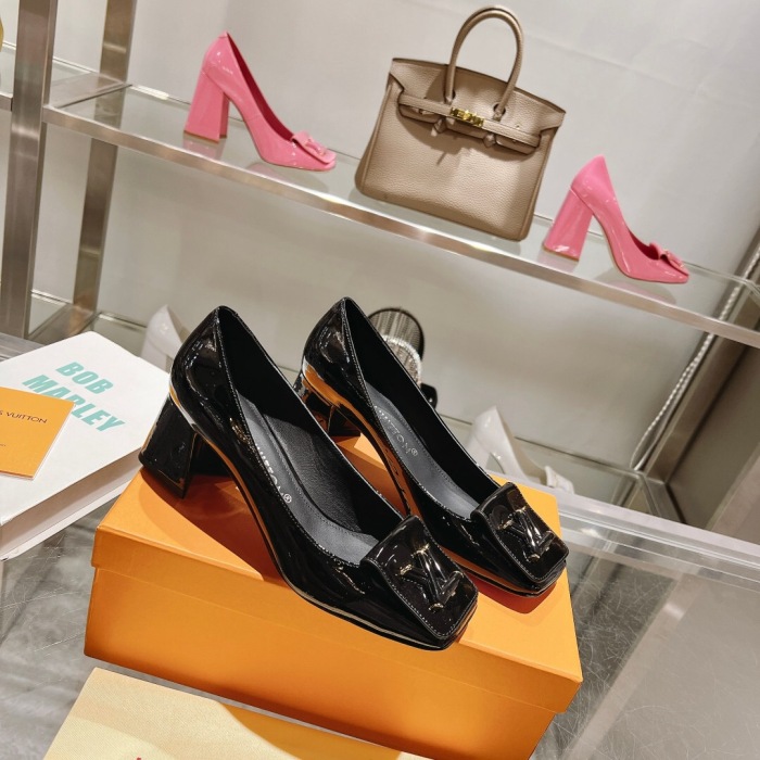 Louis Vuitton Shake Slingback Pumps Size 35-41 5-Color
