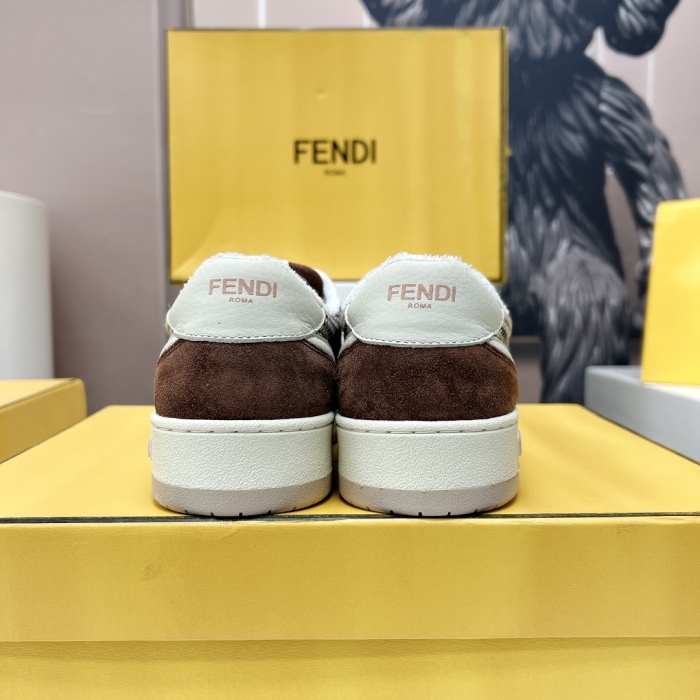 Fendi Match Low Top Sneaker Size 35-45  4-Color