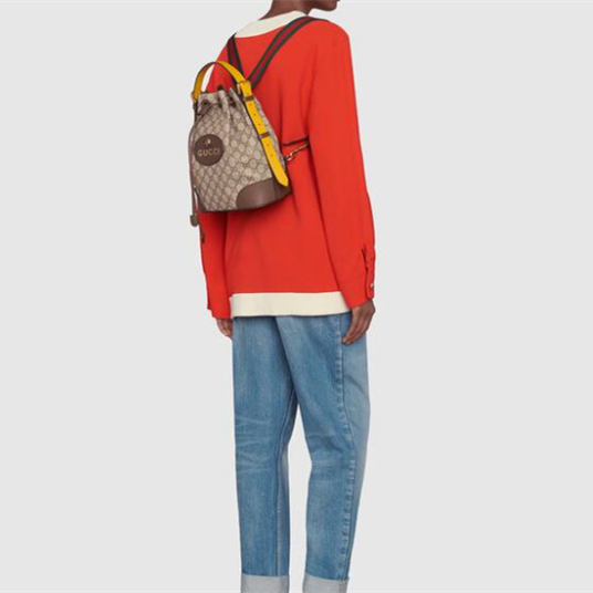 Gucci Neo Vintage GG Supreme Backpack Size 23*27*15cm