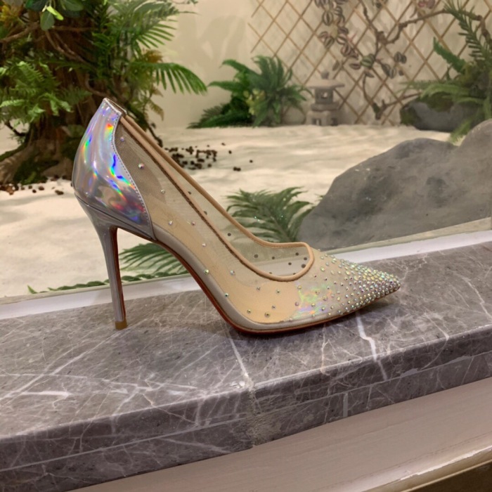 Christian Louboutin Follies Strasss Pumps Size 35-41 5-Color
