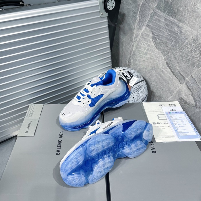 Balenciaga Triple S Clear Sole Sneaker Size 35-46  8-Color