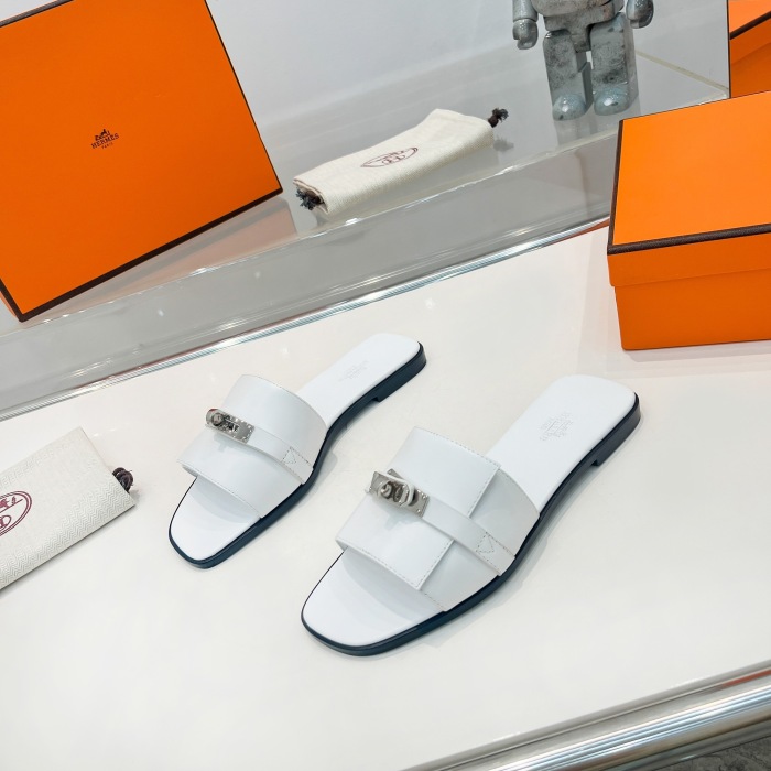 Hermes Giulia Slippers Size 35-41  3-Color