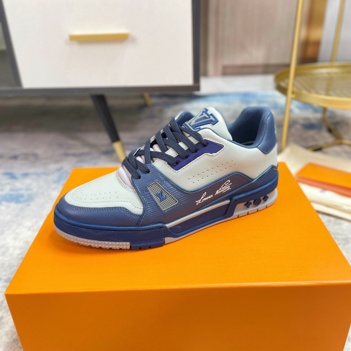 Louis Vuitton LV Trainer #54 Signature Sneaker Size 39-45   4-Color