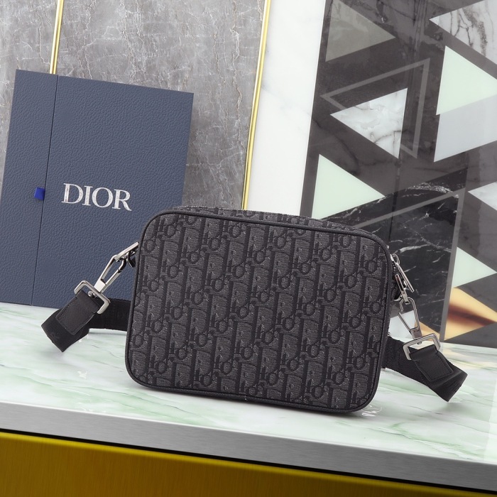 Dior Oblique Men Shoulder Bags Size 18*25*5cm