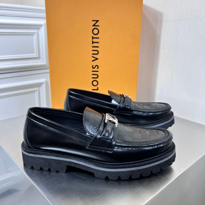 Louis Vuitton MAJOR LOAFER Moccasin Loafers Size 39-45 4-Color