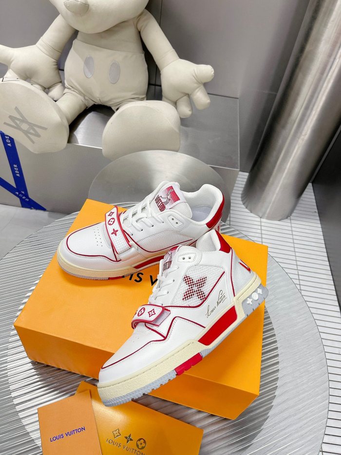 Louis Vuitton LV Trainer Velcro Strap Sneaker Size 36-46