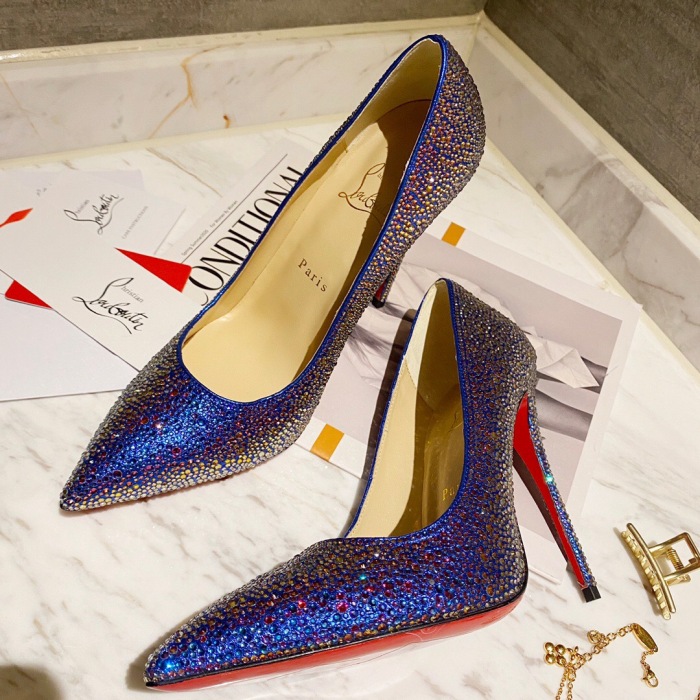 Christian Louboutin Kate Strass Pumps Size 35-41 12-Color