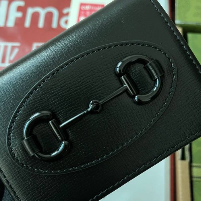 Gucci Gucci Horsebit 1955 card case wallet Size 11*8.5*3cm Style: 621887