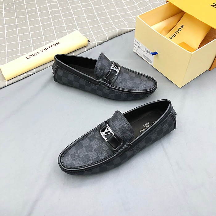 Louis Vuitton Hockenheim Moccasin Loafers Size 39-45 2-Color
