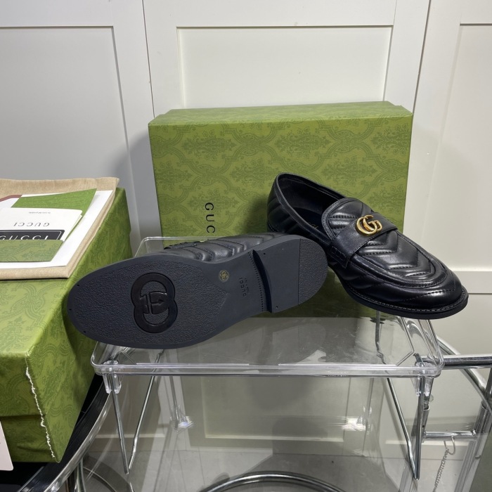 Gucci Loafers with Double G Size 35-41 2-Color